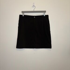 Eddie Bauer Travex Black Performance Skirt